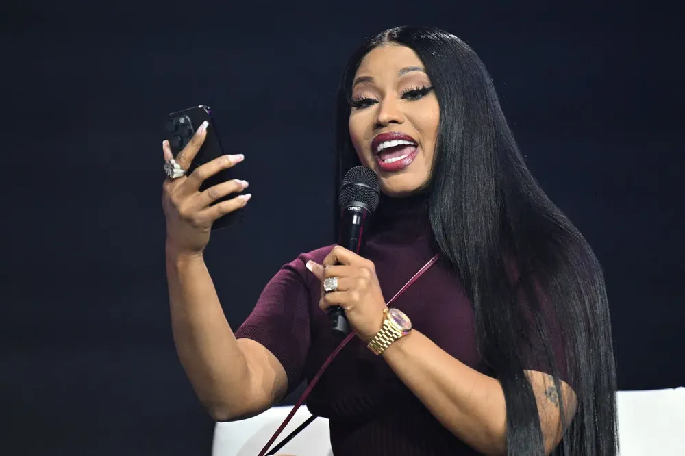 Nicky Minaj compartió escenario con Erika Kirk | Foto: AP