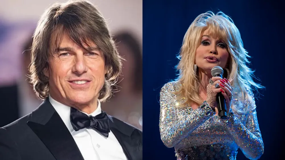Tom Cruise y Dolly Parton|Foto: Harald Krichel / Wikimedia Commons y Timothy Wildey/ Flickr